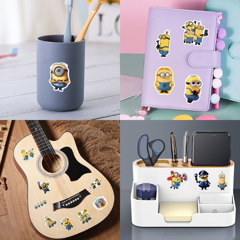 Phone Accessories Ideas - 55 adet Minyonlar Karikatür Graffiti Çıkartma