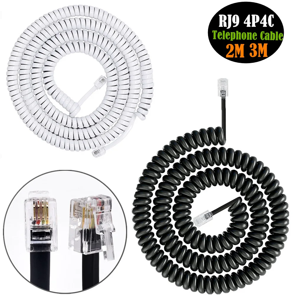 Phone Accessories Box Set - RJ9 4P4C telefon aksesuarı telefon kablosu