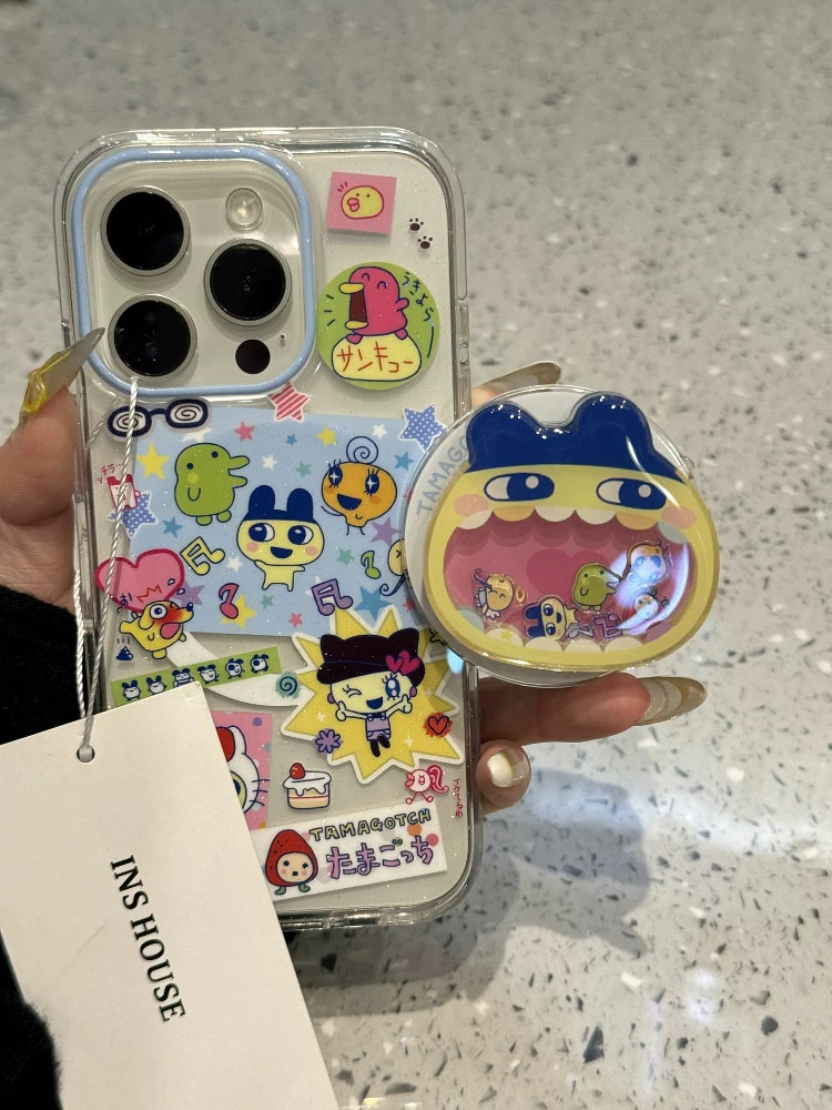 Phone Accessories Box Set - 2026 yeni Tamagotchi Telefon Kılıfı Standı,