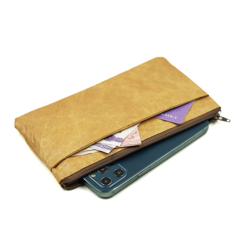 Phone Accessories Box Set - Fermuarlı Ultra İnce Fiber Kağıt Kılıf