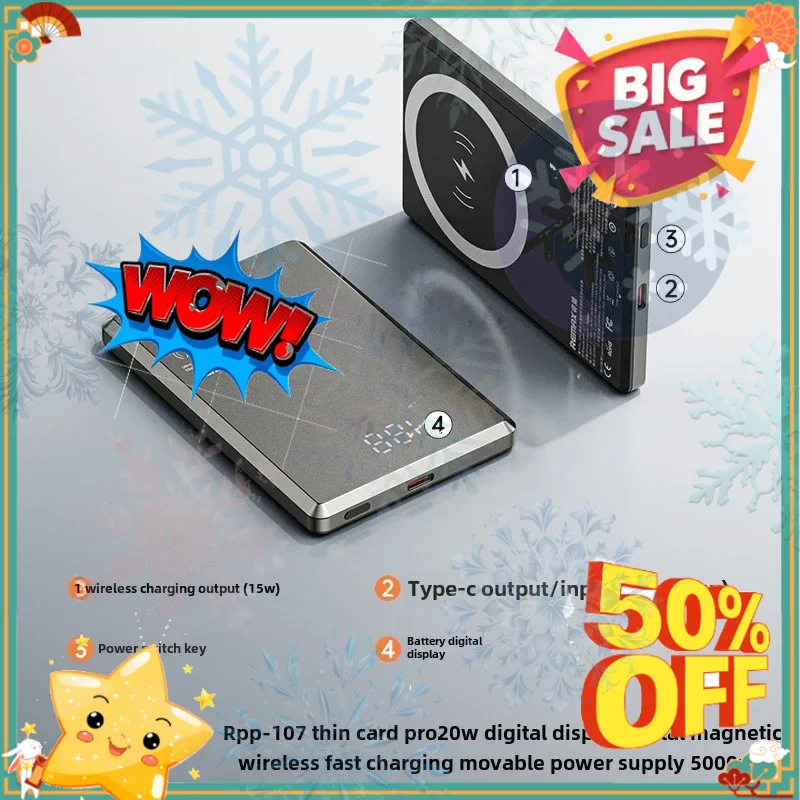 SWZY İnce, Mini, Şık, Manyetik - Power Bank Slim incelemesi ve fiyatı