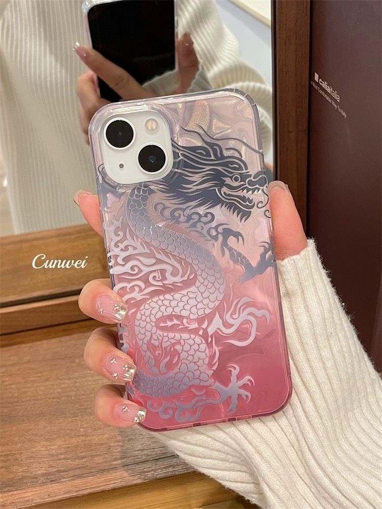 Pembe Gradyan Çin Ejderhası De - Phone Accessories China incelemesi ve fiyatı