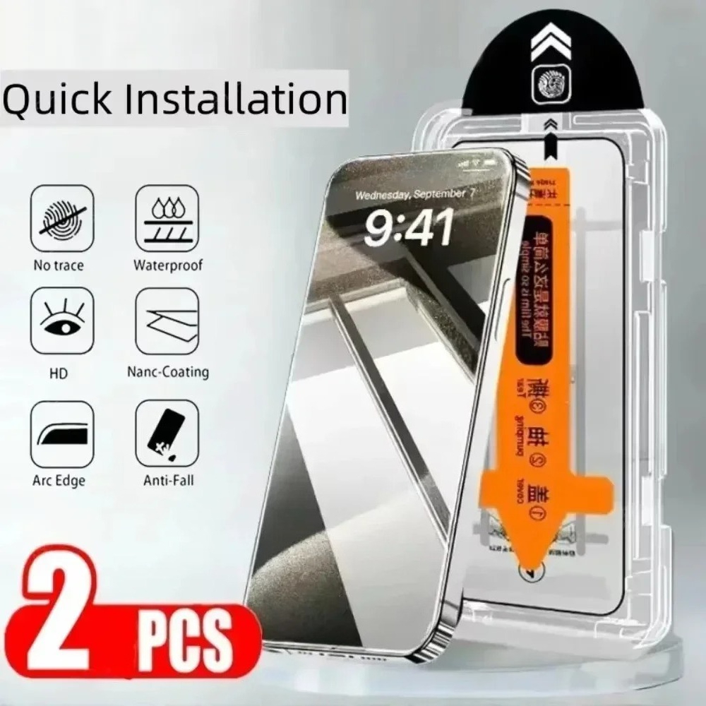 2 adet şeffaf temperli cam fil - Phone Accessories Online Shop incelemesi ve fiyatı