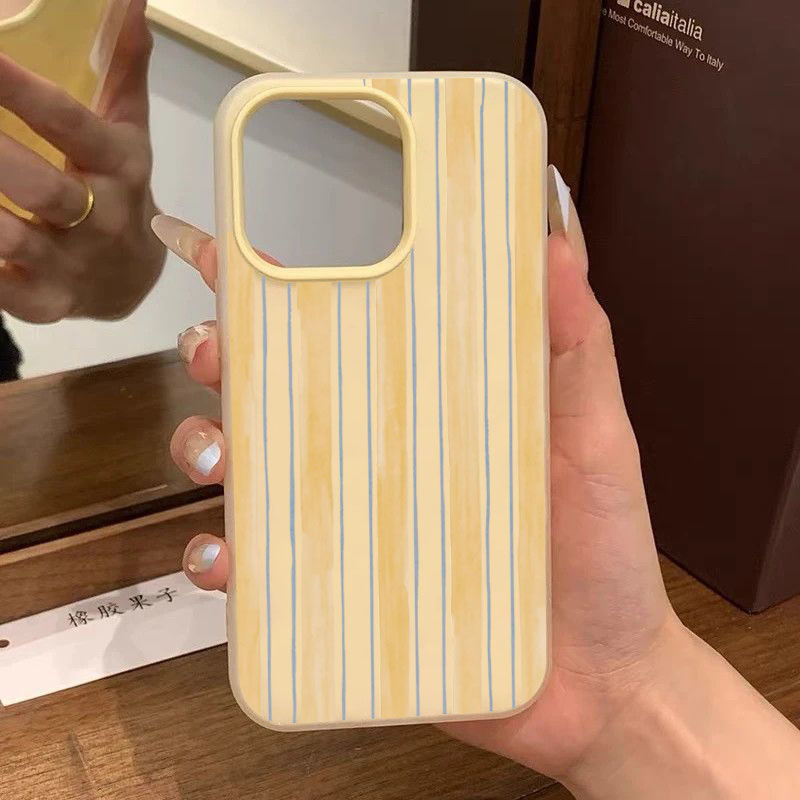 Şık Sarı Çizgili Telefon Kılıf - Yellow Phone Accessories incelemesi ve fiyatı