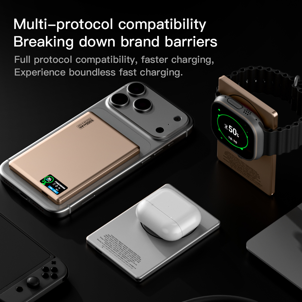 Akıllı Ekranlı Kablosuz Şarjlı - Power Bank Slim incelemesi ve fiyatı