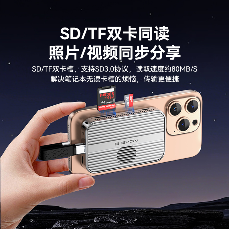 ACASIS Manyetik Katı Hal Sürüc - Phone Accessories Box Set incelemesi ve fiyatı