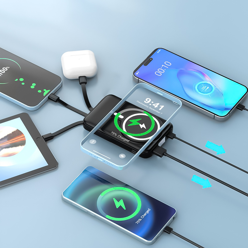 10000mAh Kablosuz Manyetik Pow - Power Bank Slim incelemesi ve fiyatı