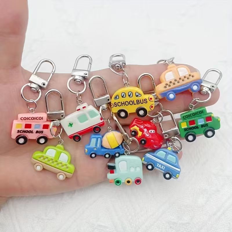 10 adet reçine karikatür araba - Phone Accessories Usa incelemesi ve fiyatı