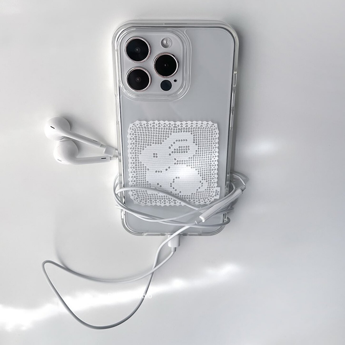 Kore İşi Beyaz Dantel Desenli  - Yellow Phone Accessories incelemesi ve fiyatı