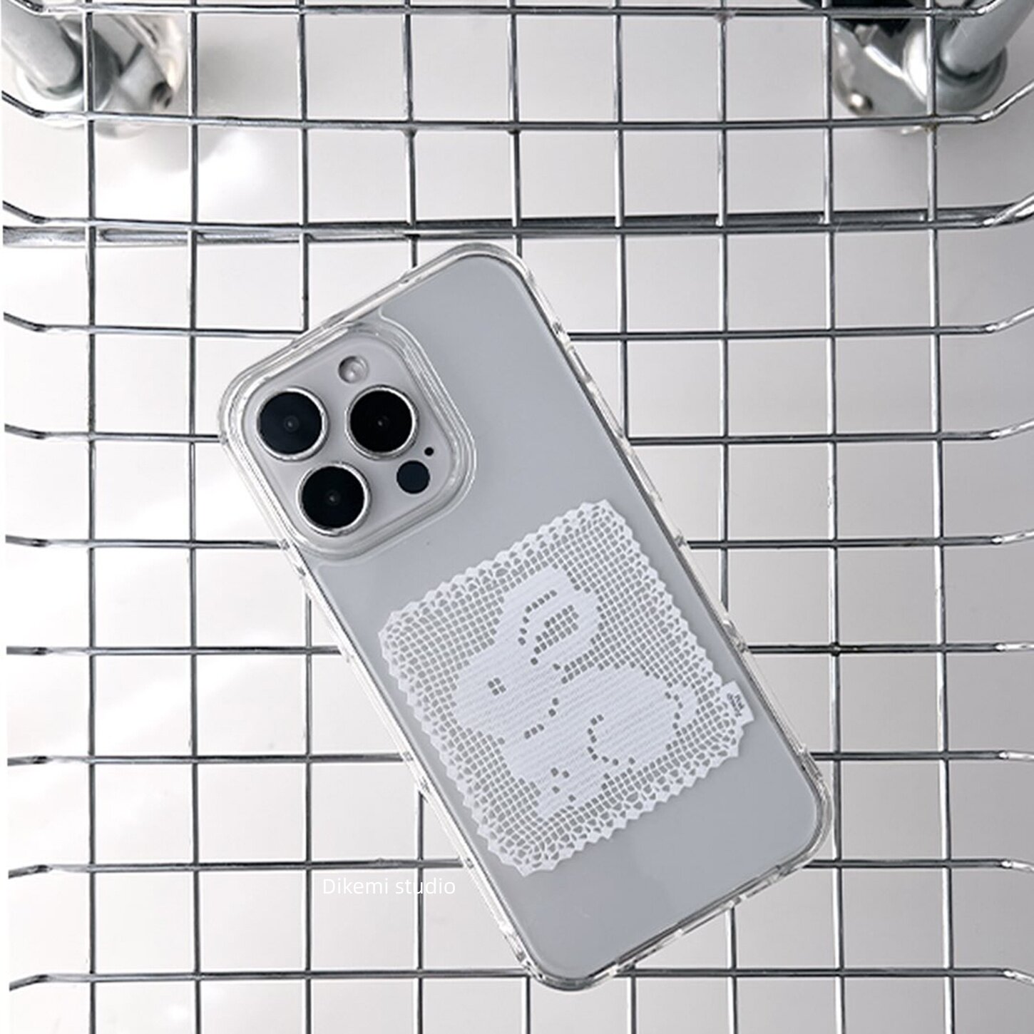 Kore İşi Beyaz Dantel Desenli  - Yellow Phone Accessories incelemesi ve fiyatı