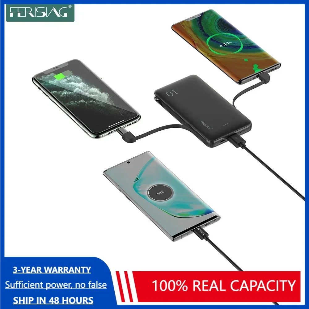 FERISING 3IN1 10000 mAh Güç Ba - Power Bank Slim incelemesi ve fiyatı