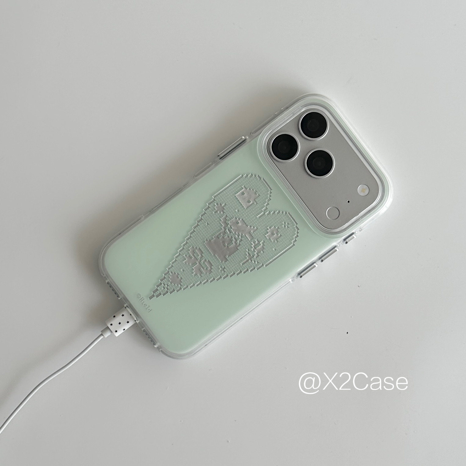 Kore Tarzı Yeşil Aşk Piksel Ta - Yellow Phone Accessories incelemesi ve fiyatı